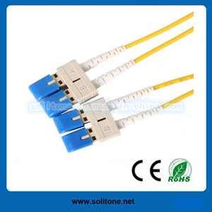 Cable de conexión de fibra óptica LC dúplex monomodo (STFC